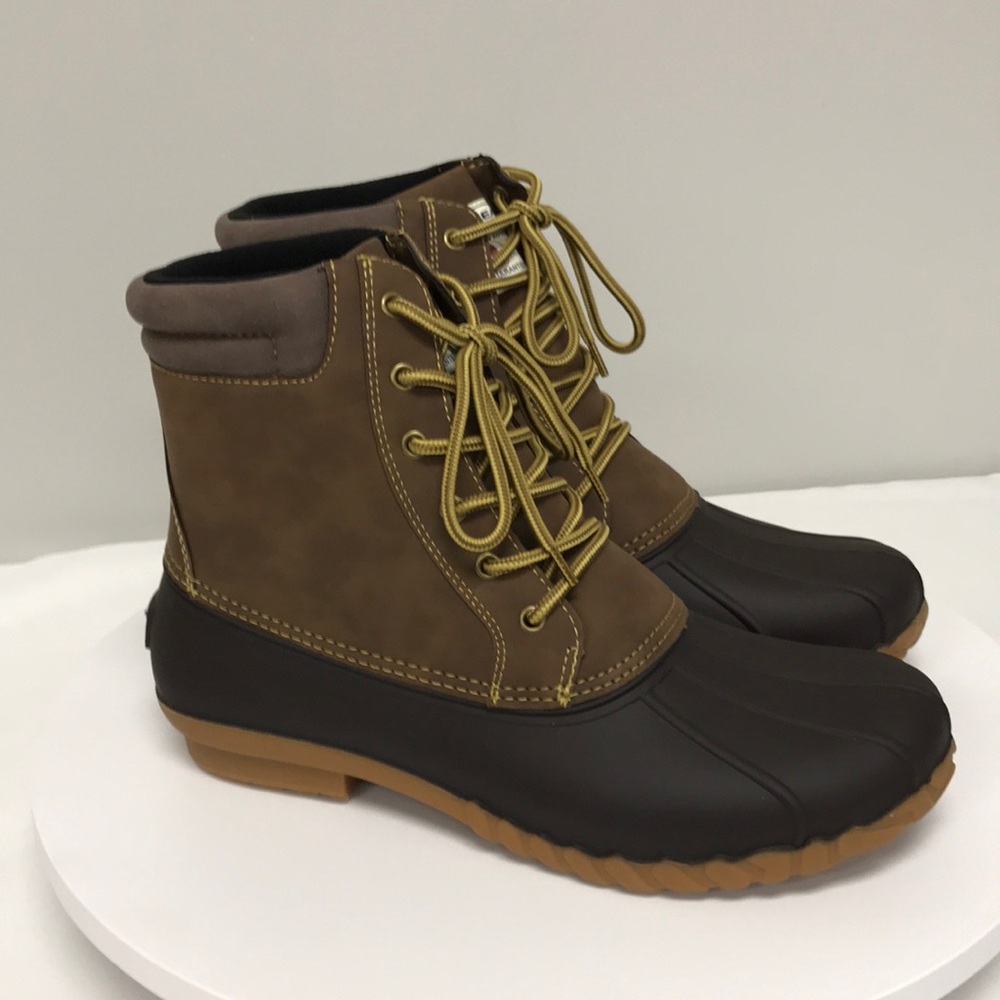 Aleader mens duck boot size 10 US